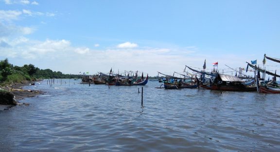 fishing boats in Pandean
